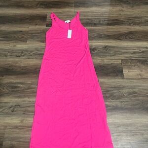 NWT Michael Stars Cali Front to Back Tank Dress Wildberry XS Revolve